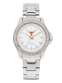 Texas Longhorns Ladies Glitz Sport Bracelet Watch by Jack Mason - Country Club Prep