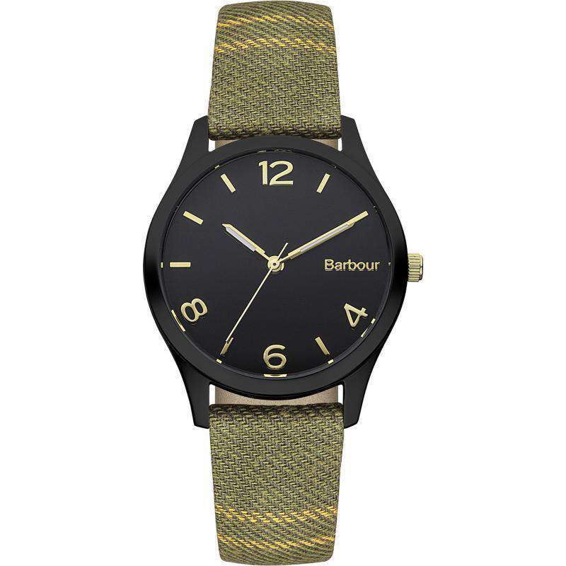 Women's Afton Watch in Green Fabric by Barbour - Country Club Prep