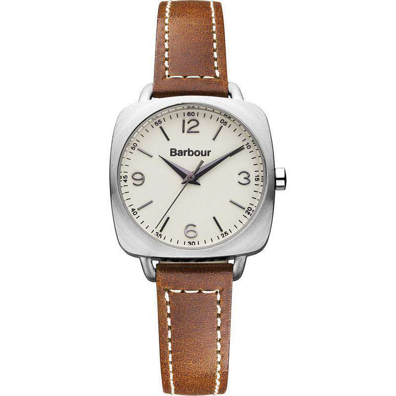 Women's Chapton Watch in Brown Leather by Barbour - Country Club Prep
