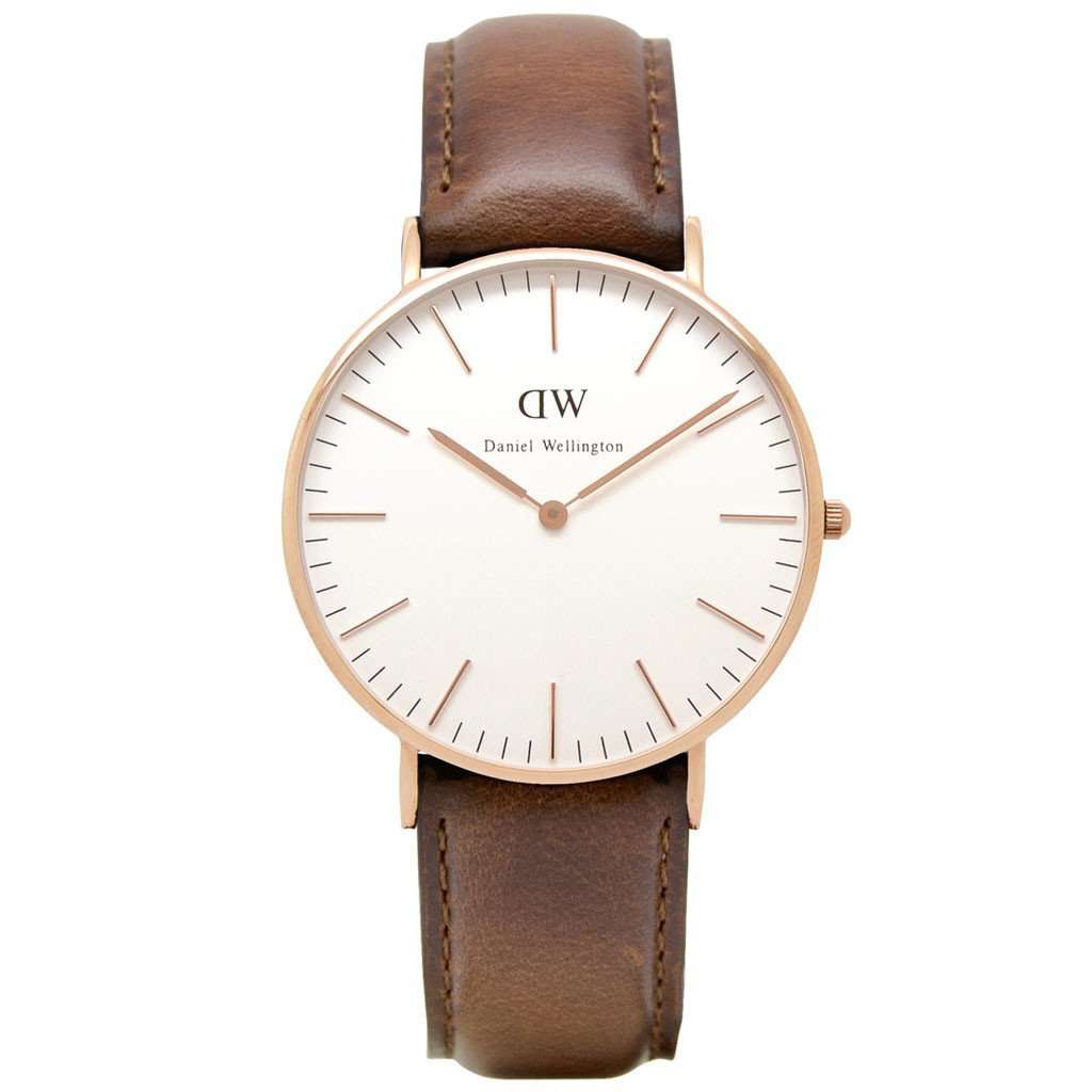 Women's Classic St Mawes Watch in Rose Gold by Daniel Wellington - Country Club Prep