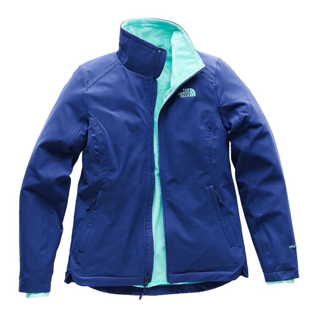 Women's Lisie Raschel Jacket in Sodalite Blue by The North Face - Country Club Prep