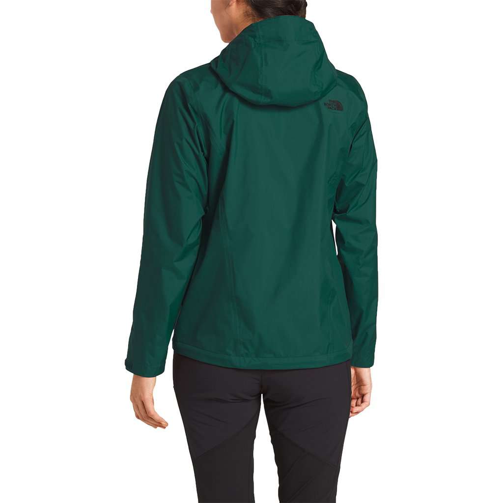 Women's Venture 2 Jacket in Botanical Garden Green by The North Face - Country Club Prep