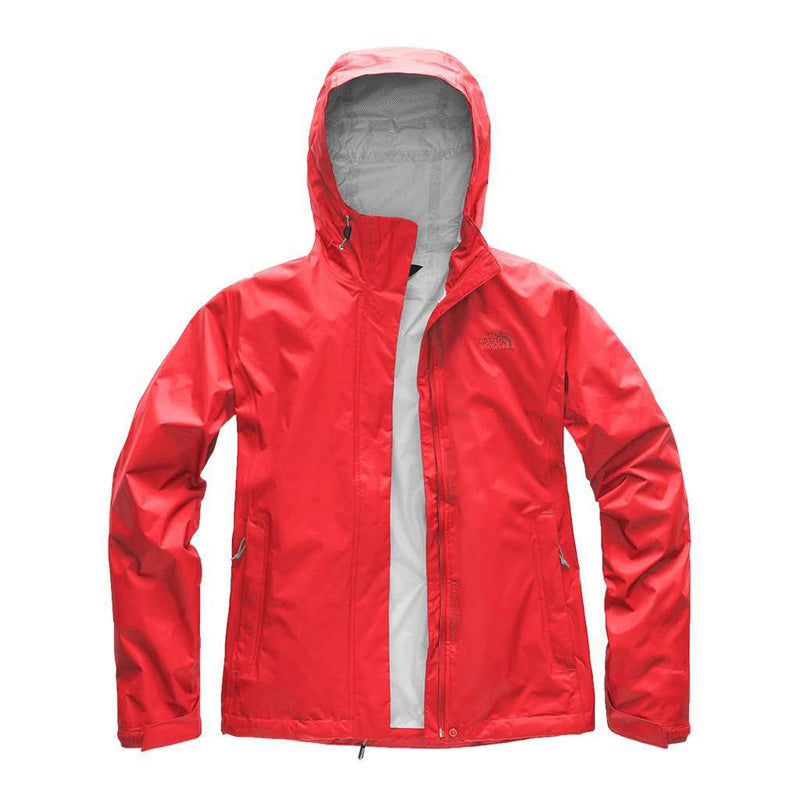 Women's Venture 2 Jacket in Juicy Red by The North Face - Country Club Prep