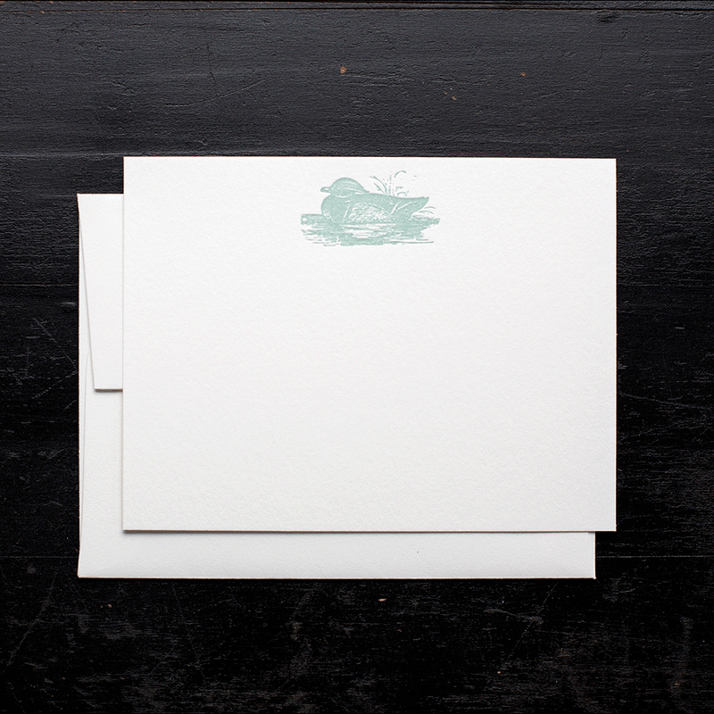Wild Duck Note Card Set by Ancesserie - Country Club Prep