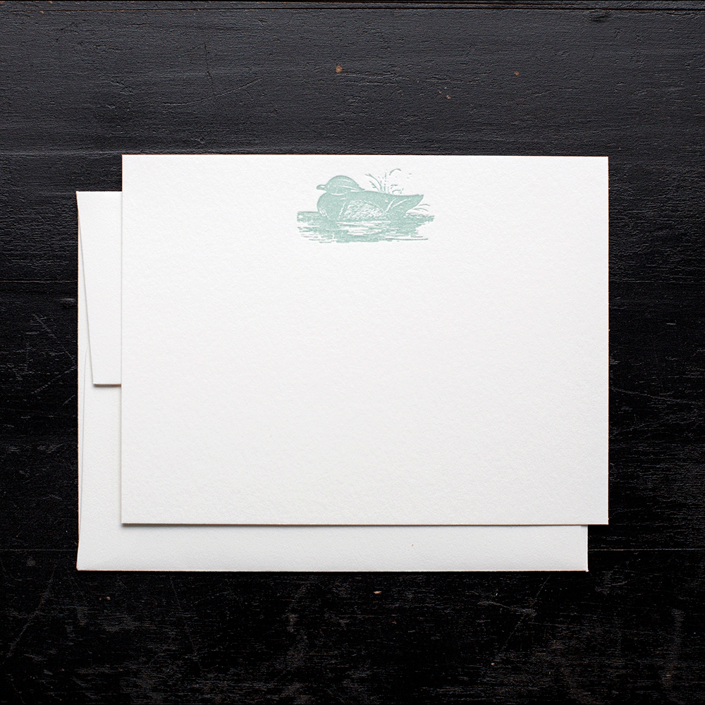 Wild Duck Note Card Set by Ancesserie - Country Club Prep