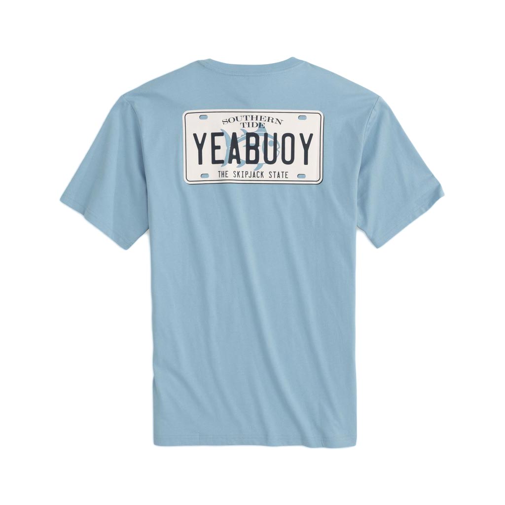 YEABUOY License Plate Tee Shirt by Southern Tide - Country Club Prep